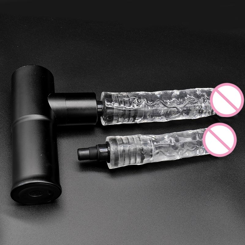 For Fascia Gun Massage Head Modification Replacement Head, Dildo, G-spot Vibration, Clitoris Stimulation, Anal Plug, Vibrator
