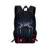 Large Capacity Printed Backpack with Adjustable Straps Durable Material Suitable for School Travel Work and Daily Use