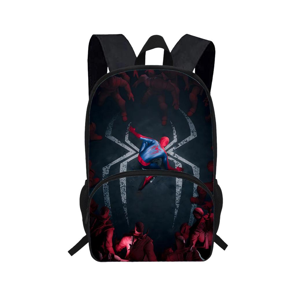 Large Capacity Printed Backpack with Adjustable Straps Durable Material Suitable for School Travel Work and Daily Use