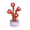 Mini Succulent Bonsai Building Blocks Desktop Decor Simulation Plant Ornament Kids Gashapon Machine Small Particle Assembly Toy 12pcs