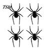 Scary Fake Spider 1/4/8Pcs 3D Refrigerator Magnet for Halloween, Black Decorations Magnetic Decoration, Halloween Prank Props, Party Favors