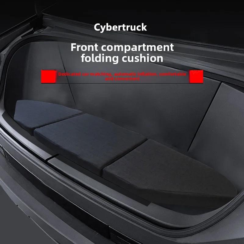 Car Sticker For Tesla Cybertruck Front Trunk Sponge Cushion and Front Cabin Folding Pad Accessories Tools Car Modification