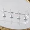 Magnetic Nail Holder Acrylic Display Stand For False Nail Tips Gel Polish Transparent Practice Pretend Manicure Practice Tools