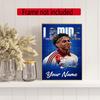 Lamin Yamal Personalized Name Round Diamond Painting Kit Diamond Embroidery Painting Rhinestones Mosaic Frameless Handwork Decoration Arts