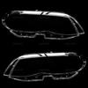 For BMW X5 E53 Facelift 2004 2005 2006 Car Headlamp Cover Headlight Lens Glass Cover Lampshade Bright Shell Lens Covers