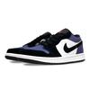 Jordan Air Jordan 1 Reverse Black Purple Slip Resistant Abrasion Resistant Slip Resistant Abrasion Resistant Low Top HF3148-106(Team701-)