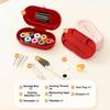 Magnetic DIY Sewing Box Set Portable Hand Sewing Tool Kit Needle And Thread Kit  DIY Crafting