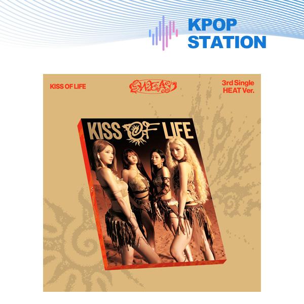 KISS OF LIFE - 3rd Single [SWEAT] (HEAT Ver. / BURN Ver.)