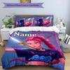 3pcs KPop Demon Hunters47 Cover Set - Personalized Name, HD Printed Bedding with 1 Cover and 2 Pillowcases - Perfect for Home Decor, Easy Care