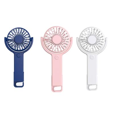 Handheld Fan Portable Fan Rechargeable Small Pocket Fan with 5 Speed Foldable Hook for Office Outdoor Indoor Pocket Fan