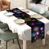 New Year Fireworks Table Flag Navidad Natal Noel Kitchen Table Runner Merry Christmas Decorations For Home 2025 New Year 2025