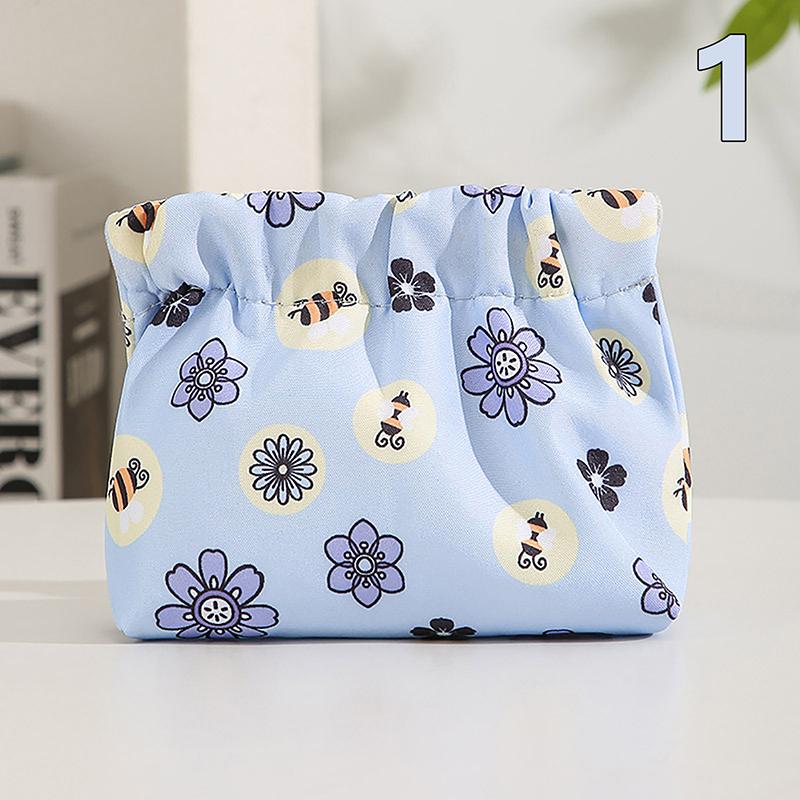 Pu Simple Mini Lipstick Makeup Storage Bag Woman Key Jewelry Digital Organizer Portable Pouch Ladies Small Cosmetic Bags