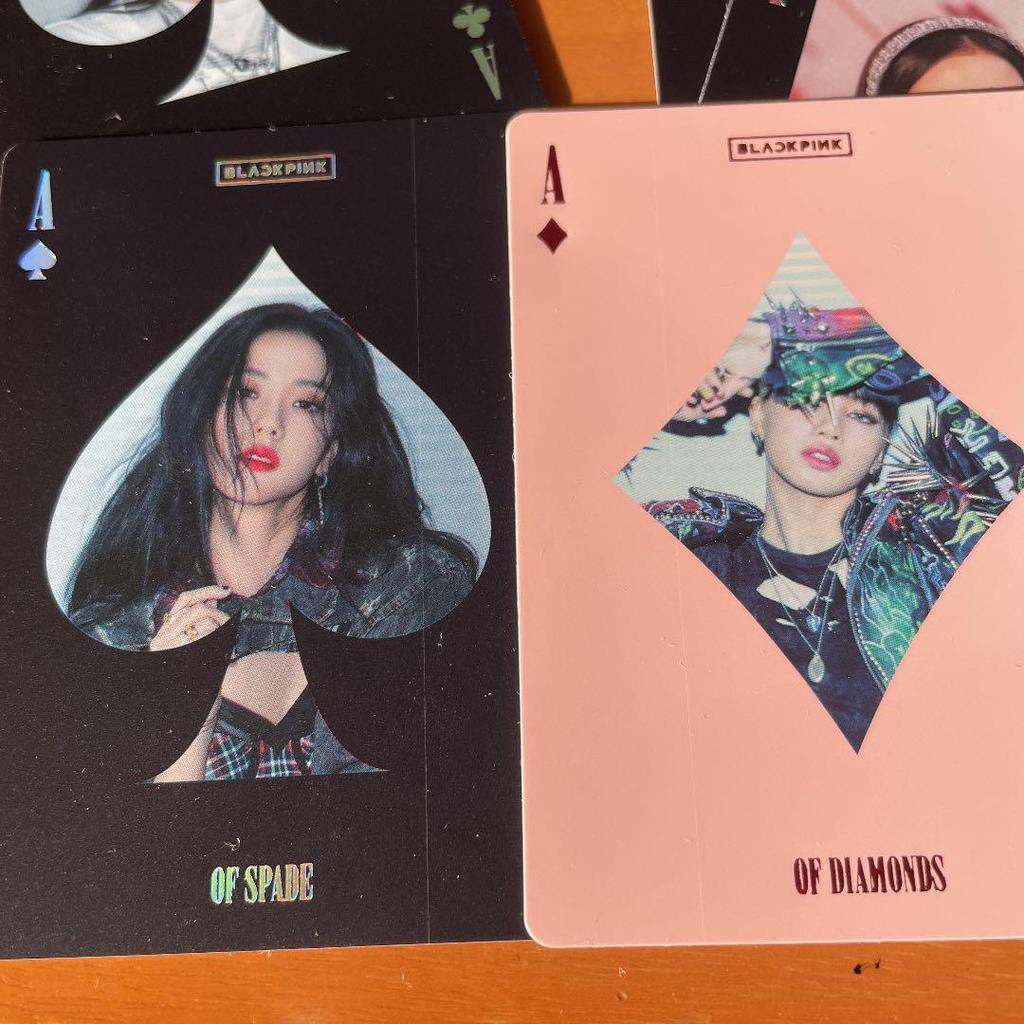 [USED] Blackpink playing cards available for individual purchase