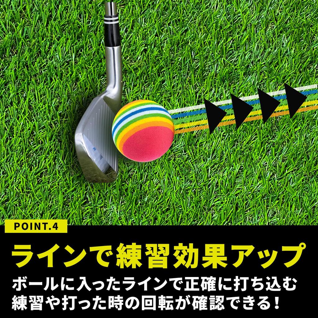 Gavit Golf Practice Mat, Approach Practice Equipment, Indoor Training, Grass-Style Mat, 20 EVA Balls, Storage Bag Included, 3-Way, 30-60cm