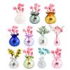 Mini Vase Refrigerator Magnet, Miniature Flower Vase Fridge Magnet, Plants Not Included, Cute Tiny Vase Magnet for Whiteboard Locker Office Kitchen