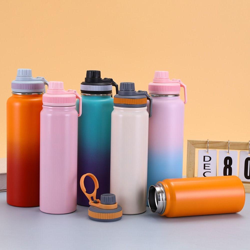 Portable Thermos Cup 800ml Insulated Tumbler Kettle Insulated Water Bottle  Travel