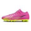 Nike Zoom Mercurial Vapor 15 Pro Round Toe Lace-Up Firm Ground Low Top HG (Rubber Short Studs) Shock Absorption Anti-Slip Soccer Shoes DJ5602-605