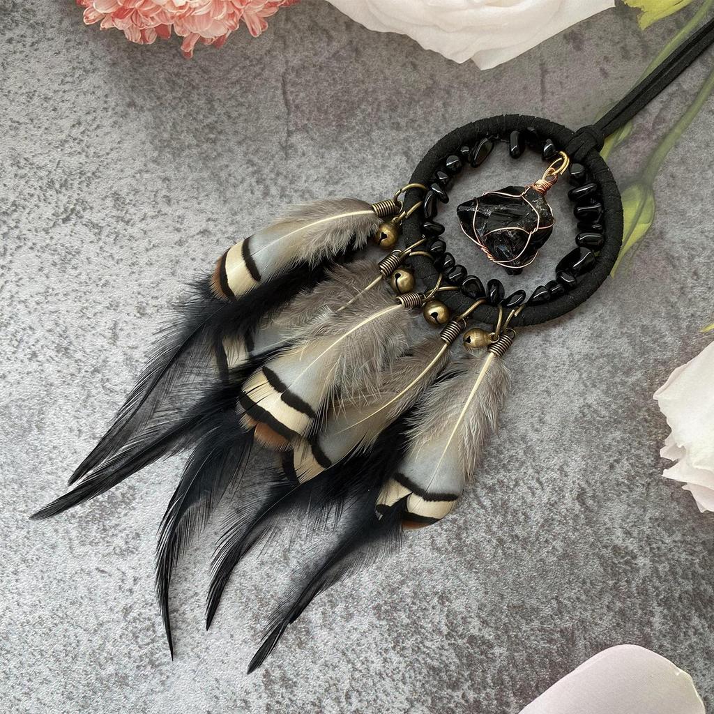 Car Ornament Interior Decorative Accessories Creative Vehicle Hanging Natural Stone Car Decor