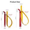 Belt Wrench Adjustable Chain Wrench Strap Opener Oil Filter Puller Strap Spanner Cartridge Disassembly Repair Tool