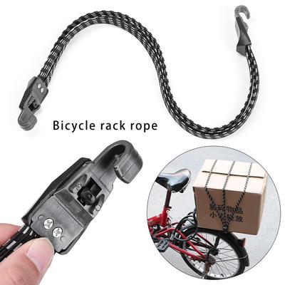 Rubber Bicycle Luggage Rope Strong Elasticity Black Tensioning Belts Convenient To Carry Bike Elastic Straps Bike Accessories