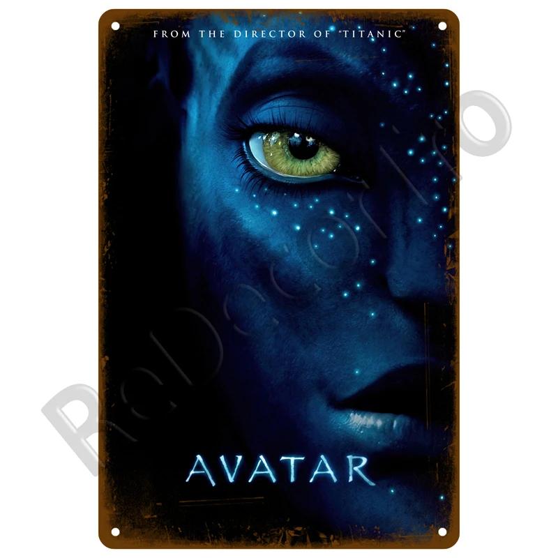 Vintage Film Metal Sign Movie Industrial Deco Retro Tin Sign Aesthetic Living Room Metal Wall Decor Decoration Vintage Poster