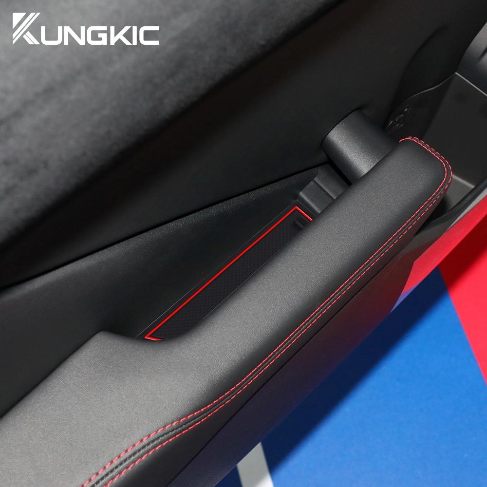 Anti-Slip Cup Mat For Subaru BRZ Toyota GR86 2025 2025 2025 2025 Dust-proof Rubber Pads Rug Gate Slot Mats Stickers Accessories