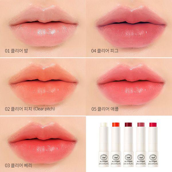 SO'NATURAL So Vegan Sal Butter Melting Lip 02 Clear Pitch