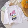 Girls Cotton Long Sleeve T Shirt Spring Autumn Baby Girl Cartoon Print Top
