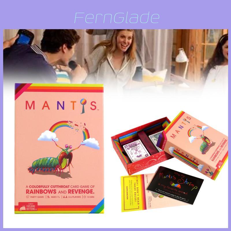 Mantis Gato Explosivo Juego de Cartas Mantis Match Para Amigos Divertido Juego de Estrategia
