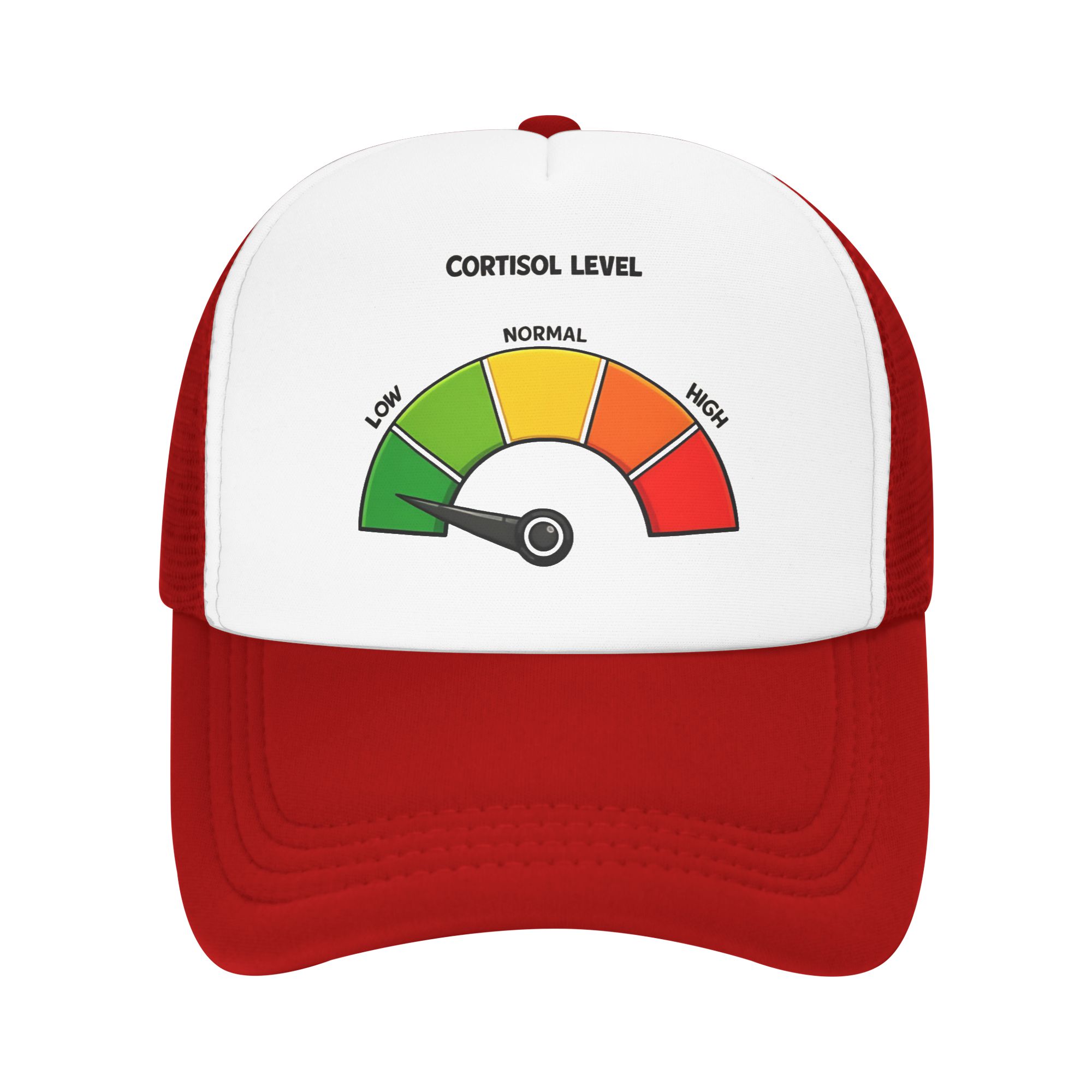 

Mesh Sun Hats Low Cortisol Level Meme Summer Trucker Hat For WoUnisex Unisex y2k Retro Sunscreen Kpop Rock Baseball Cap One Size