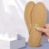Ultra Thin Breathable Soft Leather Shoe Insoles Cuttable Free Size For Men Women Comfortable Cushioning Arch Support