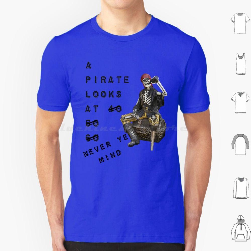 A Pirate Looks At 60 T Shirt 6xl Cotton Cool Tee Jimmy Buffett Beach Parrothead Margaritaville Buffett Parrot Surfing Pirate