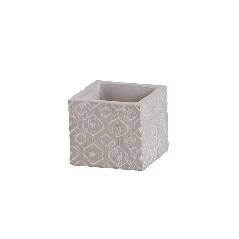 

Abite Kocheri Square Pot S W8×D8×H7cm GOA-701-GY