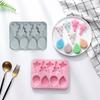Stampo in Silicone per Pastelli da Pittura Tazza Disegno Bambino Stampo per Cupcake Cioccolato Fondant Strumenti Decorazione Torta Stampini per Pasta di Caramelle