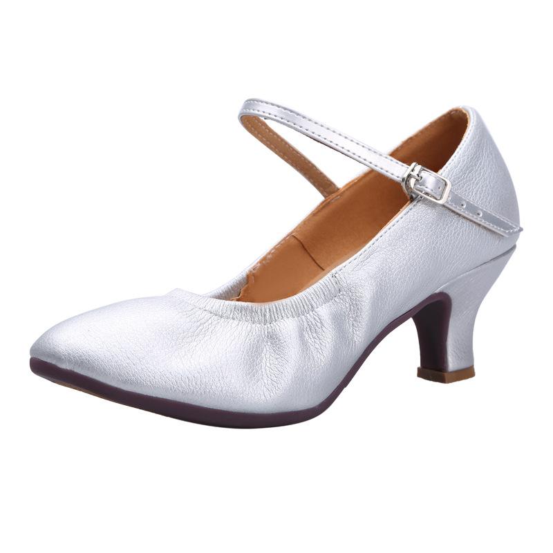 Nové dámské boty pro moderní tanec Ženy Dívky Taneční boty Na vysokém podpatku Sálové Latinskoamerické taneční boty pro ženy 5,5 cm podpatek