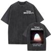 Rock Band Tan Bionica Chano  Graphic T Shirt Men Women Harajuku Streetwear Tshirt  Cotton Oversized Vintage Washed Tshirt