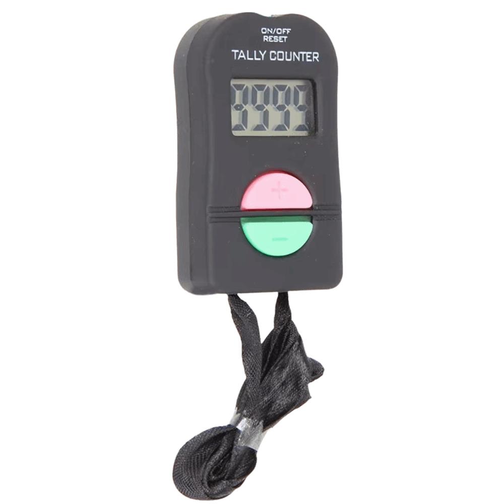 9999 Digital Electronic Counter 4-digit Hand Tally Counter Mini Step Counter Meditation