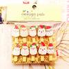 Cartoon Photo Display Decorated Odorless Christmas DIY Festive Atmosphere Gift Embellishment Wooden Clip Creative