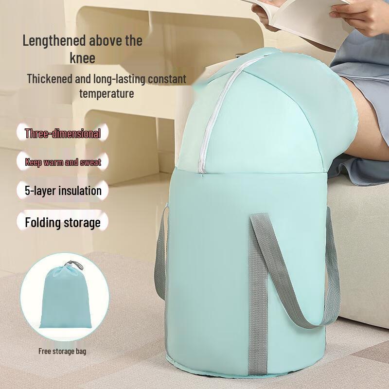 JINGRX Tragbare Faltbare Fußbadewanne