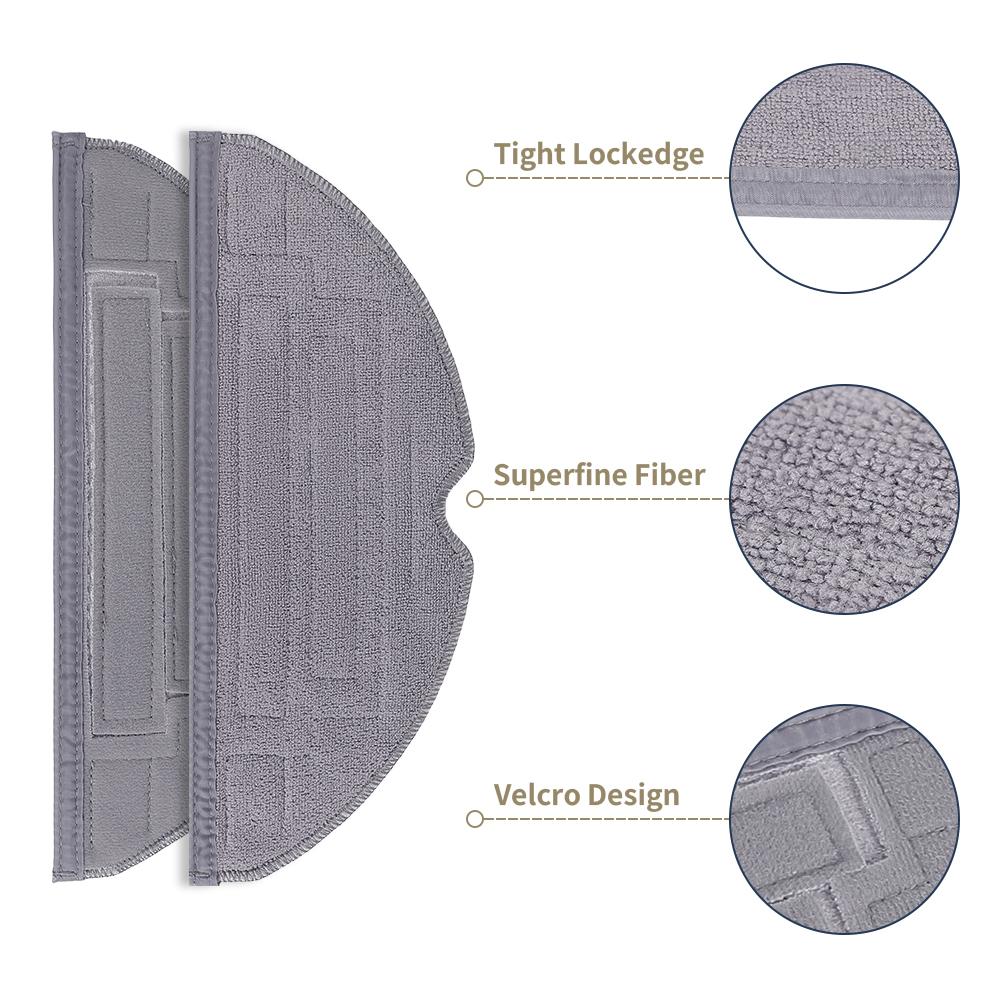 Spare Parts Kit For Roborock S8 S8 Pro Ultra S8+ Vacuum Cleaner HEPA Filter Main Roller Brush Side Brush Mop Cloths Replacement