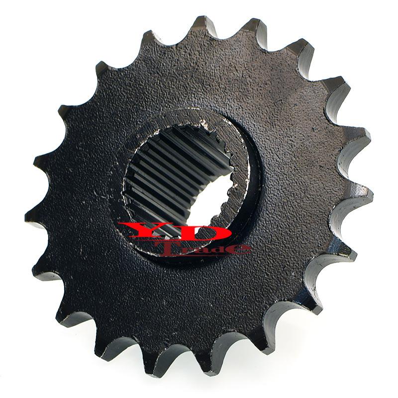 Pignone Anteriore ATV 150CC, 428-19 Denti, Motore GY6, Buggy da Spiaggia Big Bull.