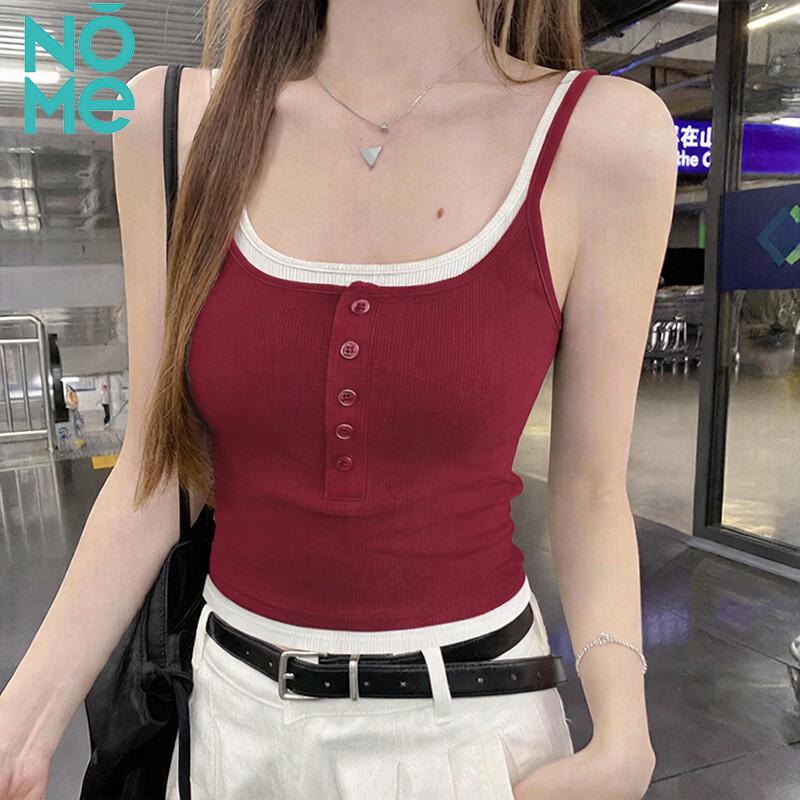 NOMe Women s Padded Camisole Top XL красный