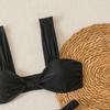 Solid Color Sexy Two-Piece Bikini - Women's Swimwear