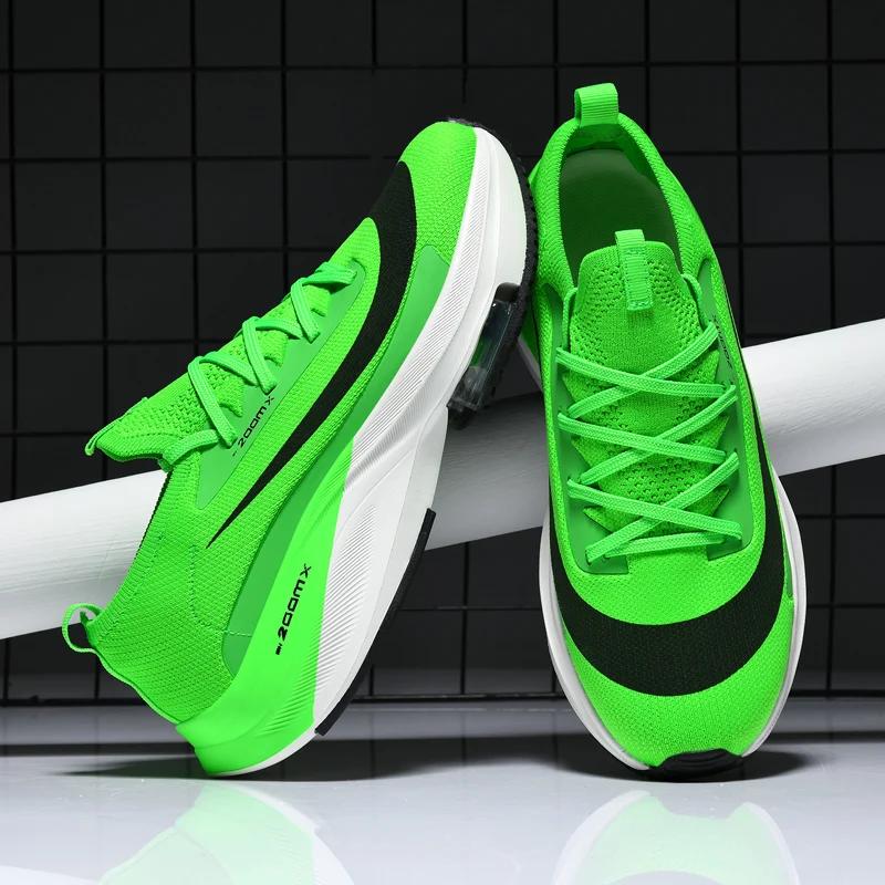 New 2024 Men Running Shoes Breathable Outdoor Sports Shoes Lightweight Sneakers for Men Comfortable Athletic Training Footwear