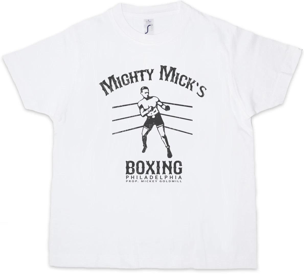 MIGHTY MICK S BOXING II Kids Boys T-Shirt Tommy Gym Rocky Haven Adrian Robert 110