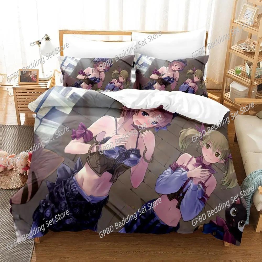 Atelier Totori The Adventurer of Arland 3D Bedding Set Duvet Cover Pillowcases Single Twin Full Queen King Size Home Decor Gift