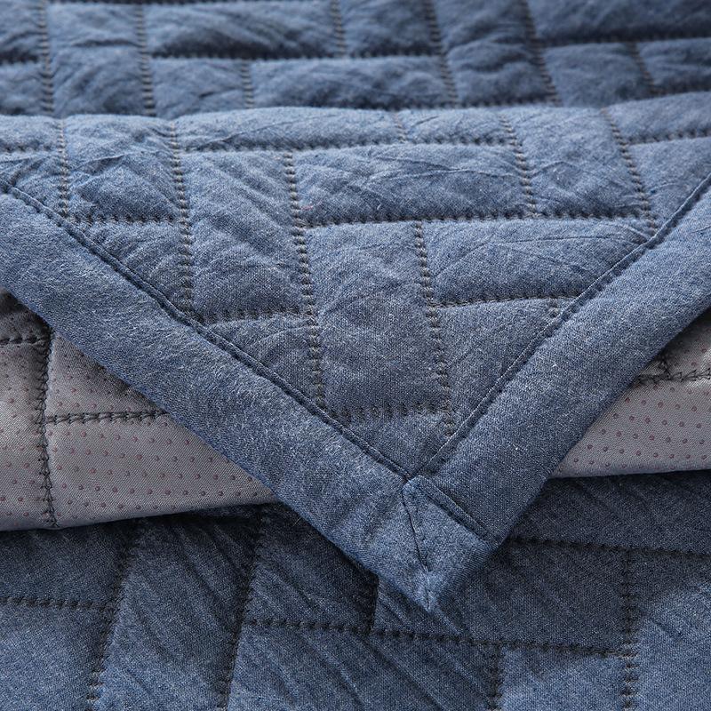 Sofa Cushion Cushion Pure Cotton Washed Cloth Non-Slip Four Seasons Modern Simple Sofa Cushion Towel Cover