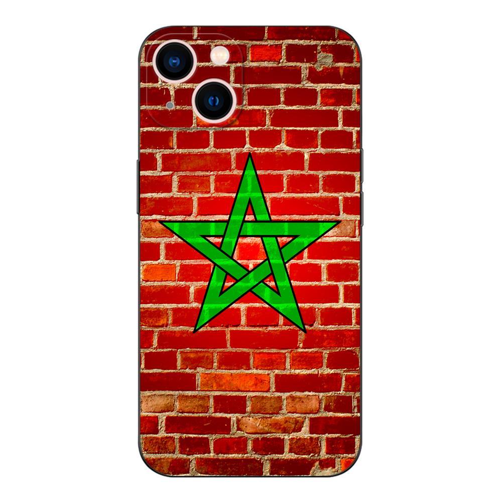 Black Tpu Case For Samsung Galaxy A50 50S A30S A10 A01 A11 A21S A31 A41 A51 A71 Cover Moroccan Morocco Flag