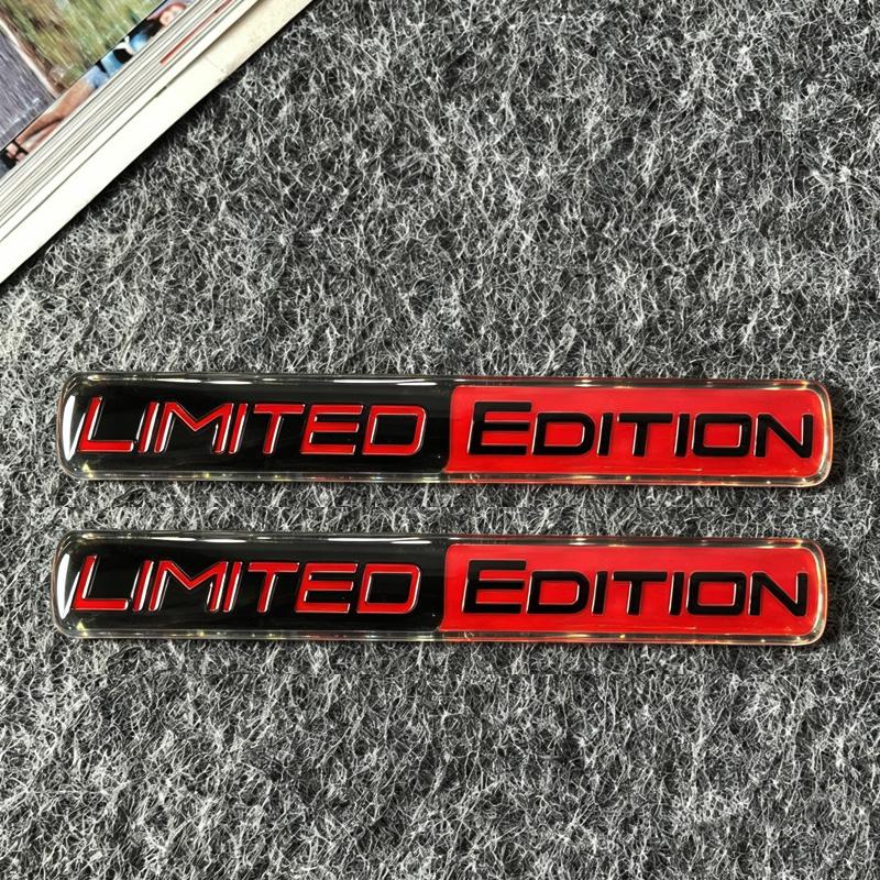 3D Metall LIMITIERTE AUFLAGE Modifiziertes Autoabzeichen 3D Metall Motorrad Autoaufkleber Für Kotflügel Seitenverkleidung Kofferraum Dekoration