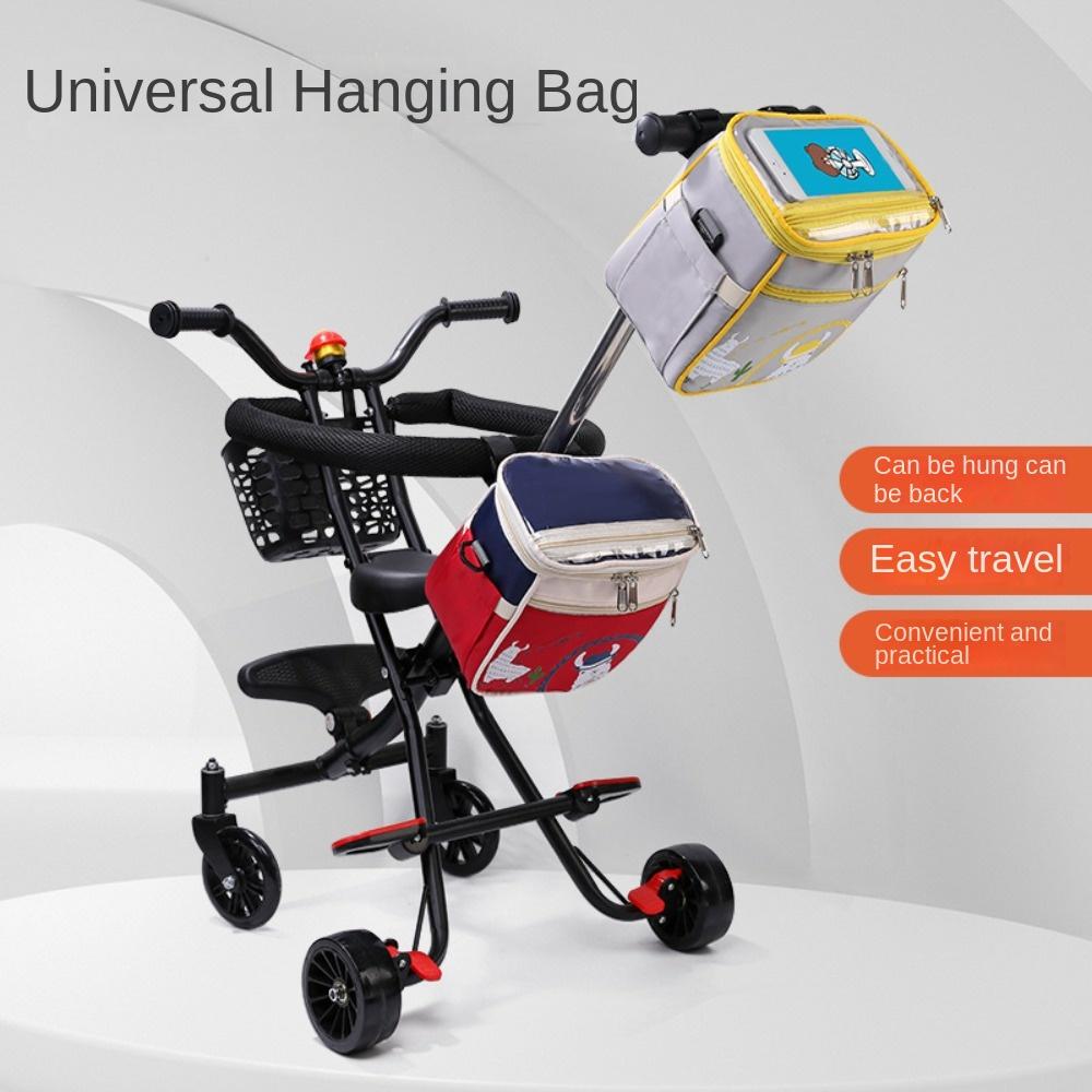 

Cartoon Baby Stroller Hanging Bag Multifunctional Mommy Bag New Handbag